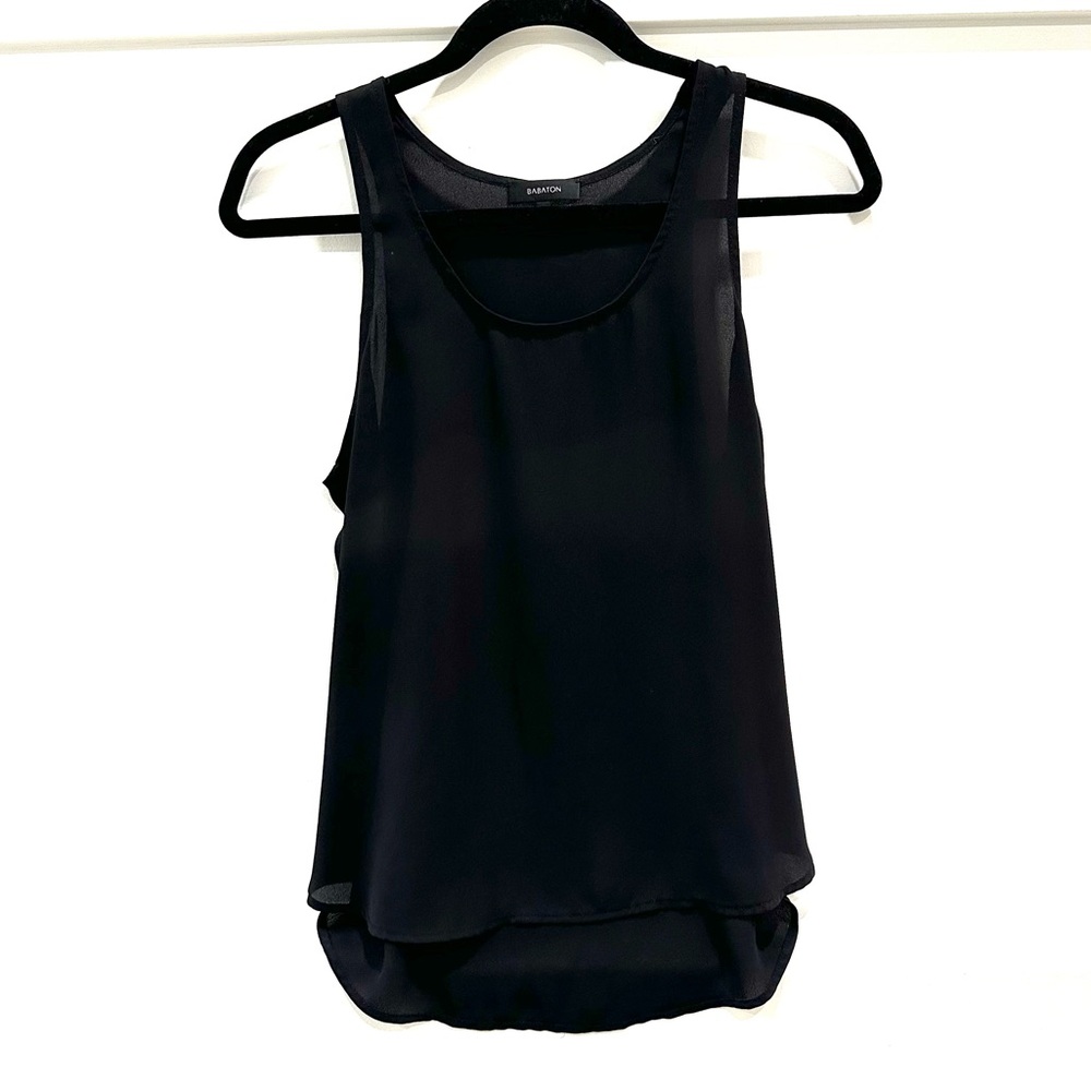 Babaton black tank top